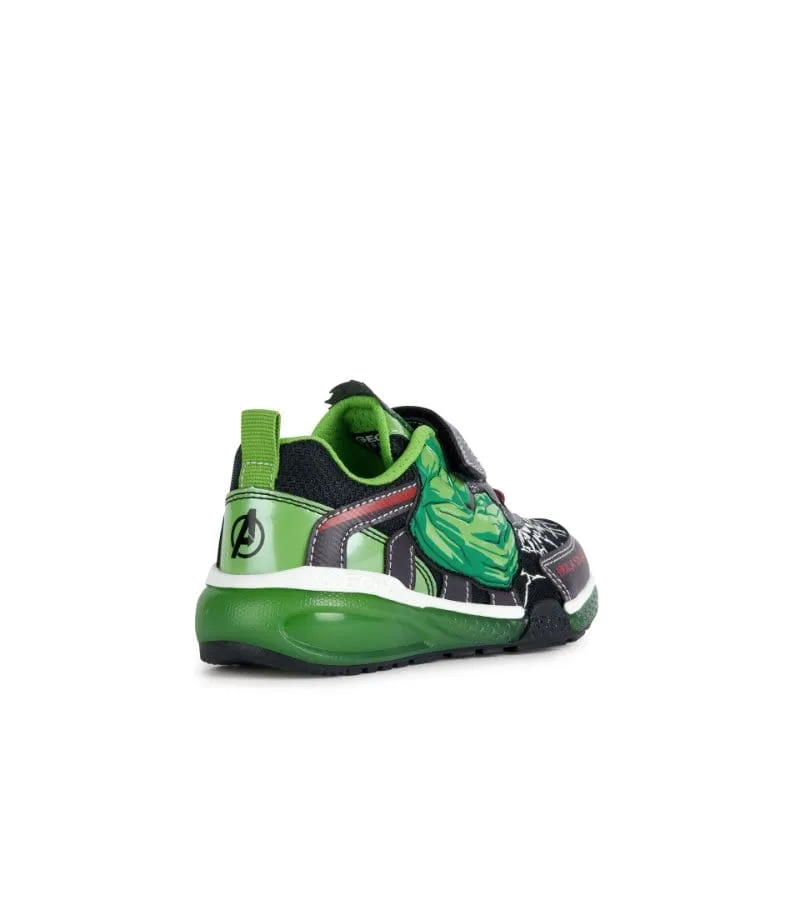 Geox Boys Hulk Light Up Runner Bayonyc J35FEB