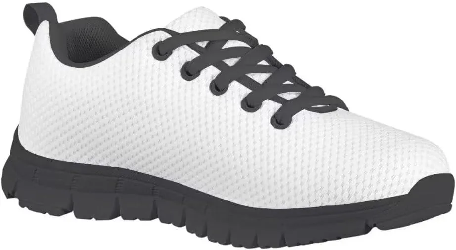 GIFTPUZZ Unisex-Child Casual Athletic Sneaker Running Shoes Non Slip Lightweight Sneaker Fashion Lace-up Walking Shoes