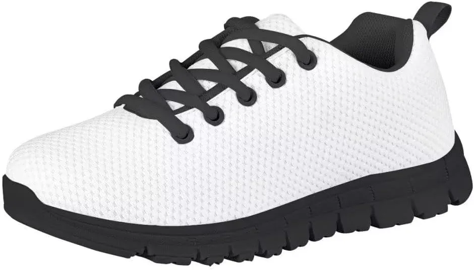 GIFTPUZZ Unisex-Child Casual Athletic Sneaker Running Shoes Non Slip Lightweight Sneaker Fashion Lace-up Walking Shoes