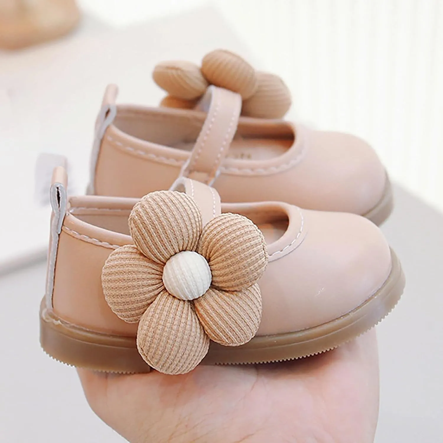 Girls Dress Shoes Mary Jane Flats for Party School Wedding Toddler Baby Ballet Shoes Flower Girls Dress Shoes