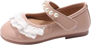 Girls Kids Rubber Sole Open Toe Sandals Summer ow Heel Dress Shoes Toddler ink Cute Outdoor Dance Loafers Shoes