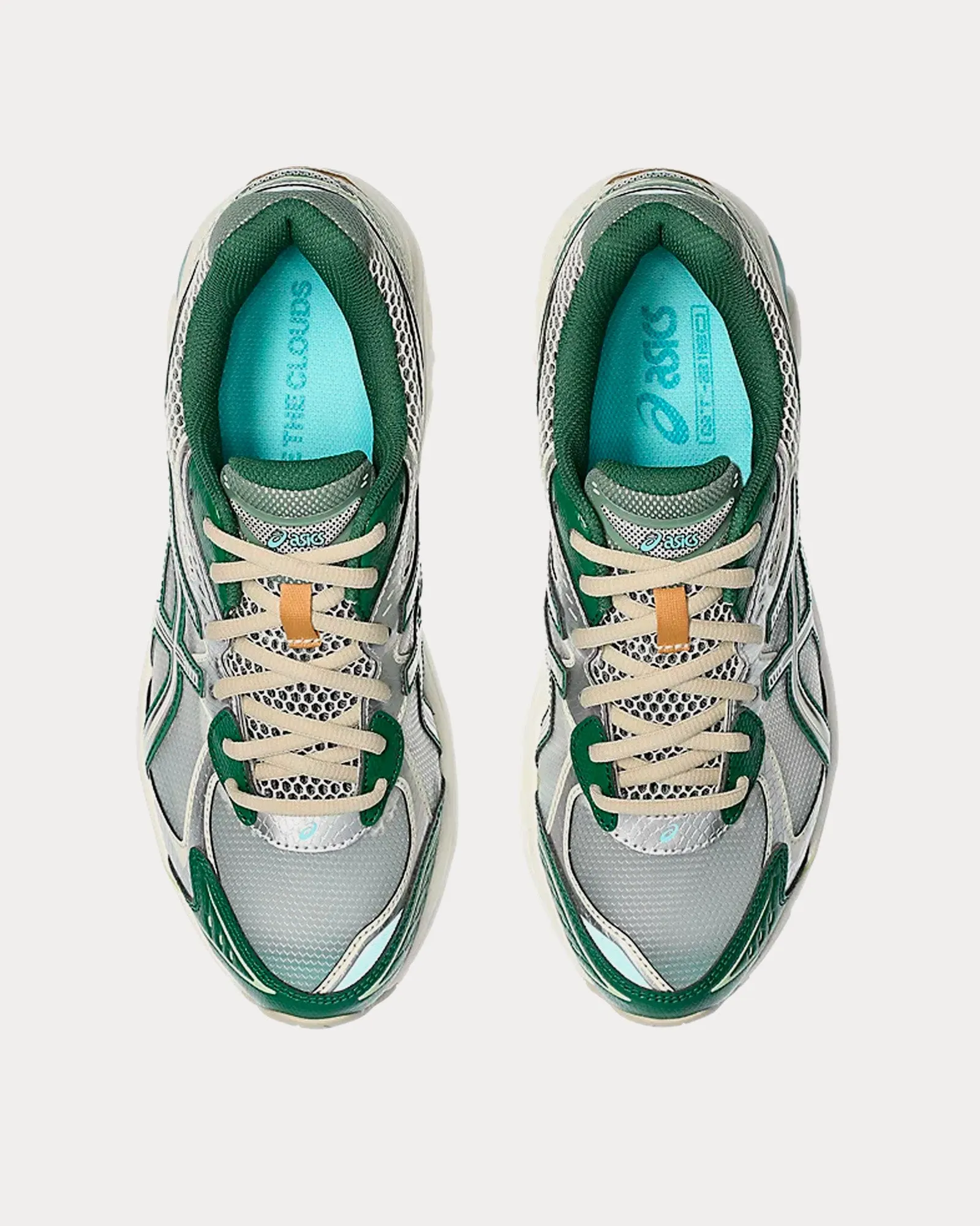 GT-2160 Cream / Shamrock Green Low Top Sneakers