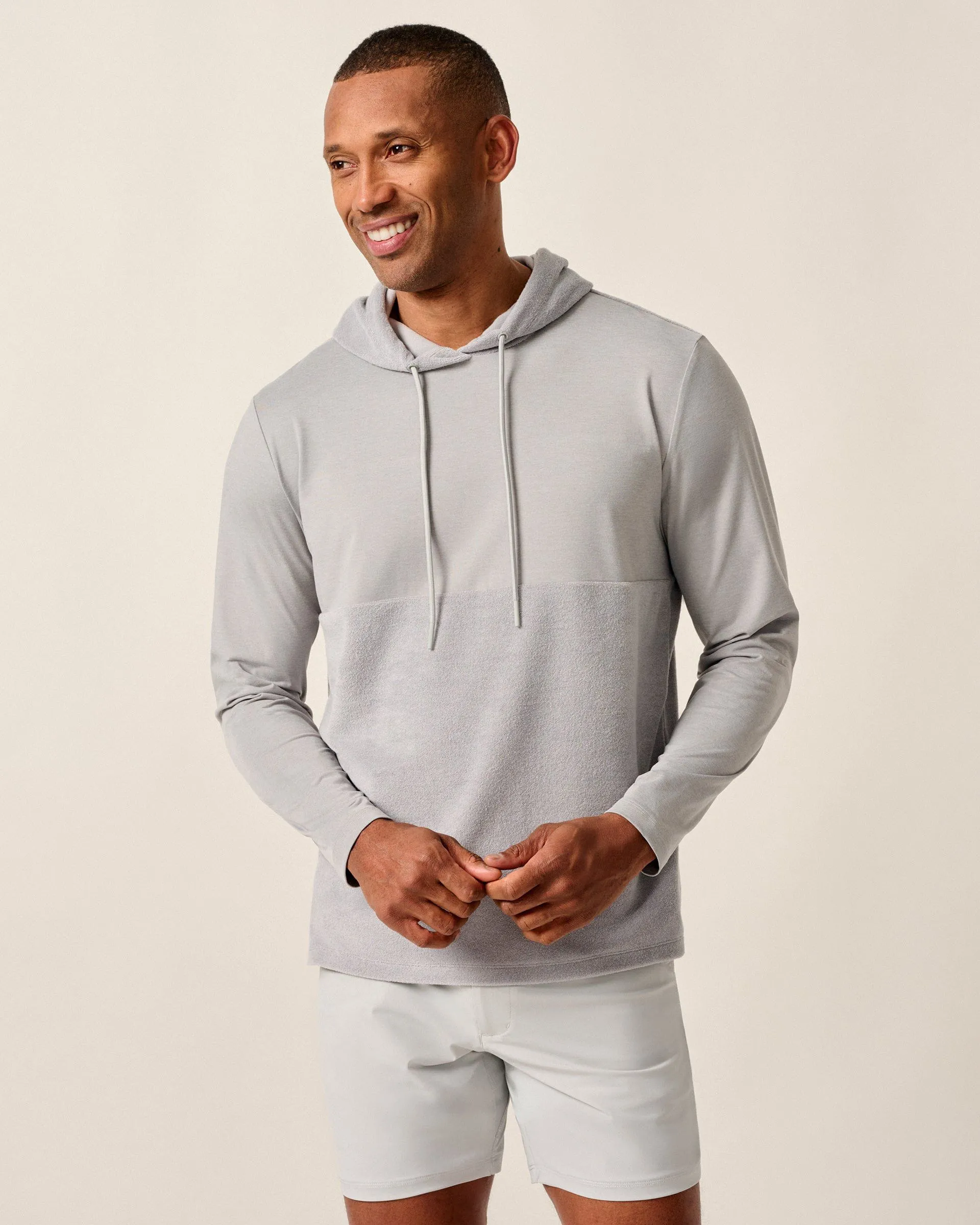 Haggard Mixed Media Hoodie