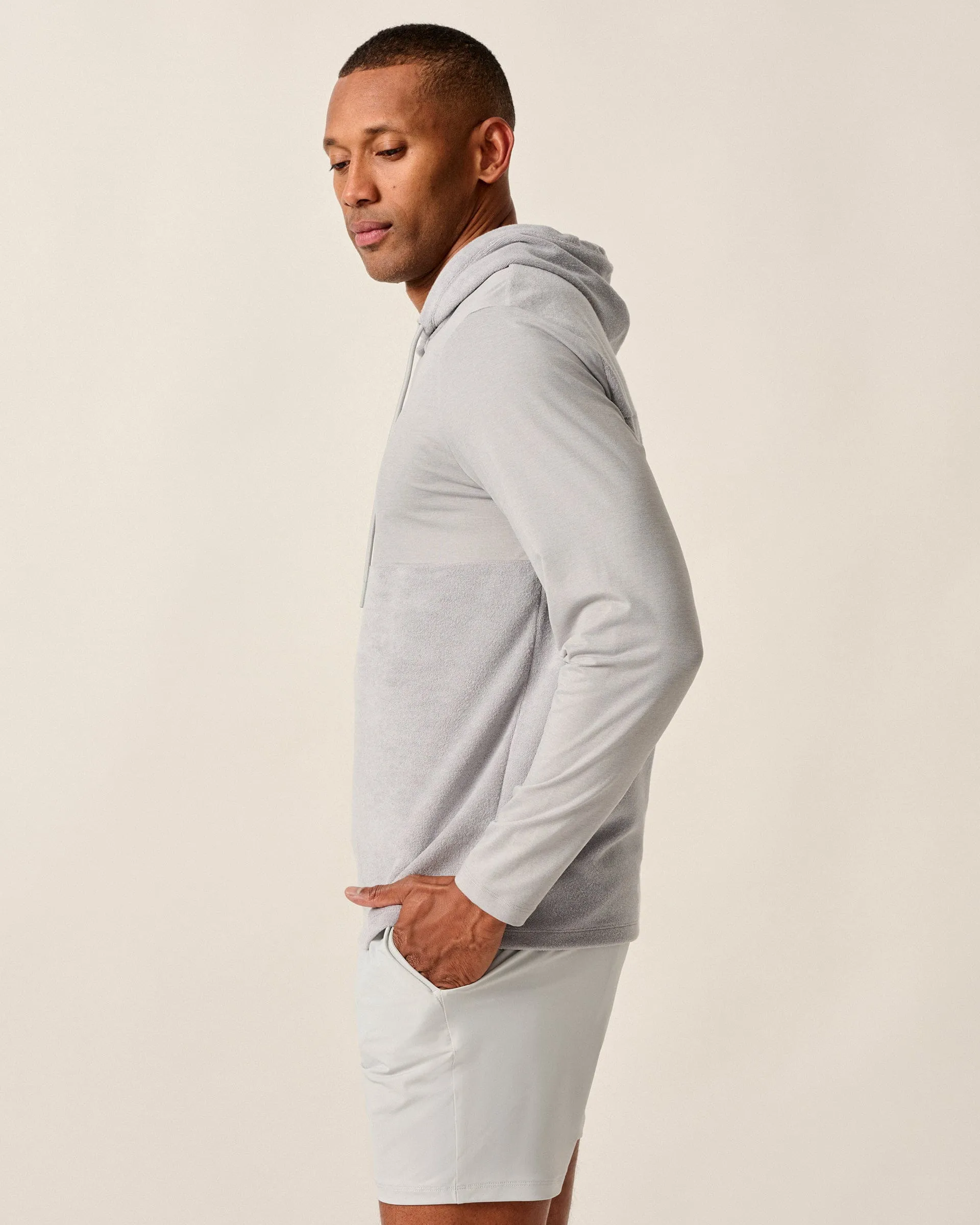 Haggard Mixed Media Hoodie