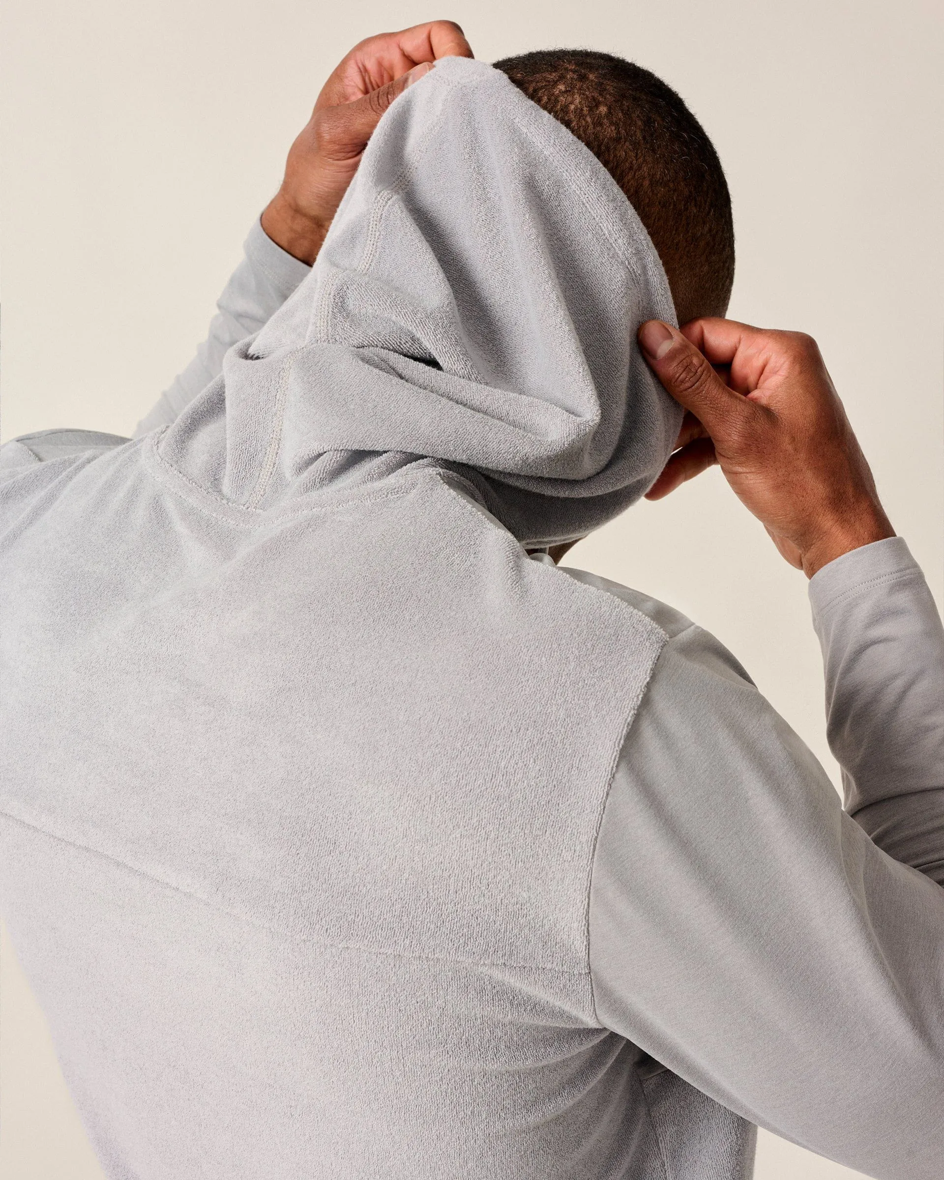 Haggard Mixed Media Hoodie