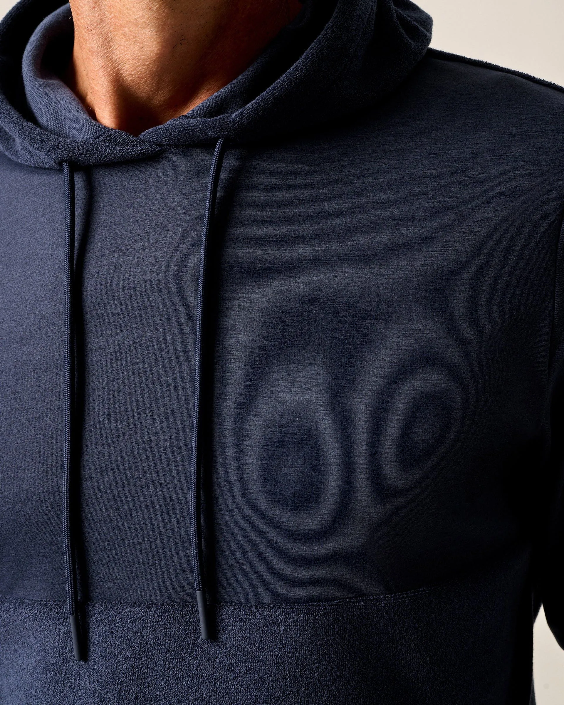 Haggard Mixed Media Hoodie