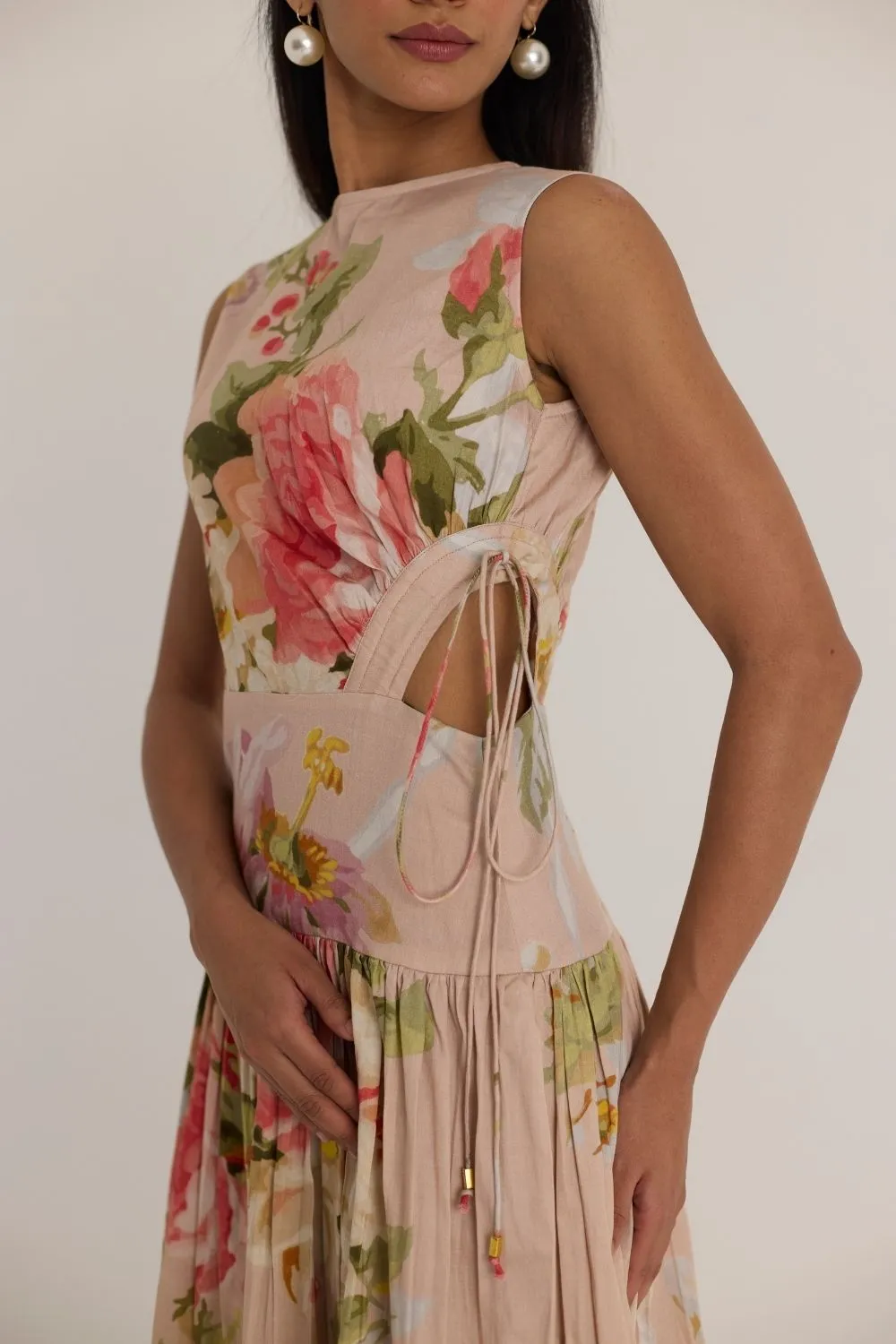 HAZEL SIDE CUT OUT DRESS