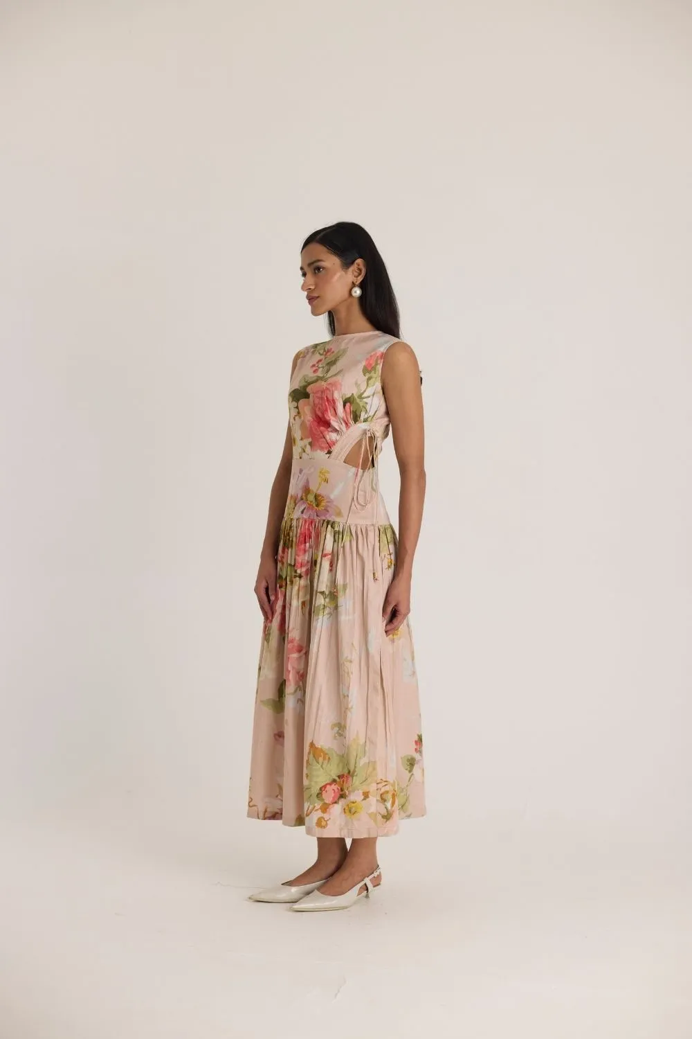HAZEL SIDE CUT OUT DRESS