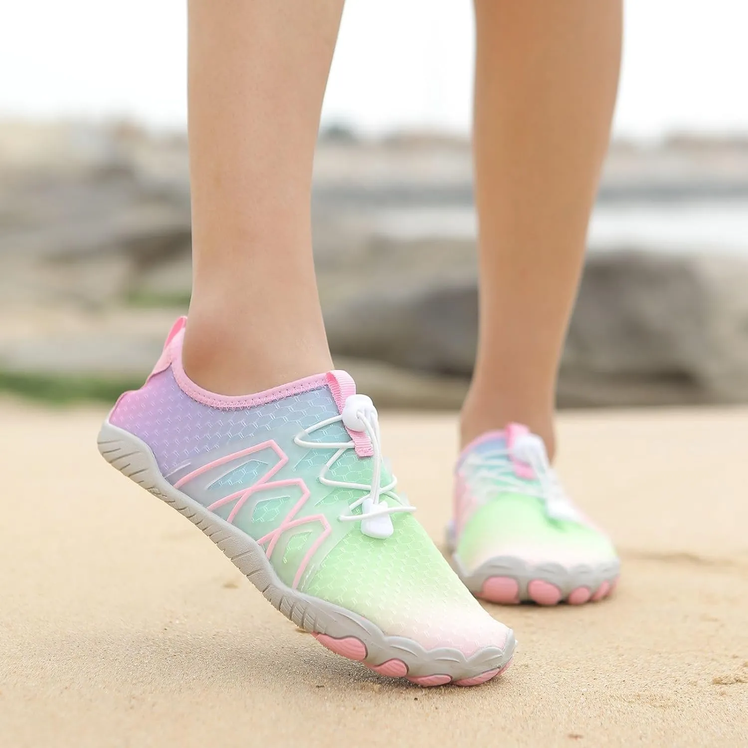 Hike Winter Footwear Barefoot Boots Mens Womens Waterproof & Non-Slip Barefoot Shoes Trail Running Quick Dry Outdoor Shoes Lightweight Athletic Sneakers