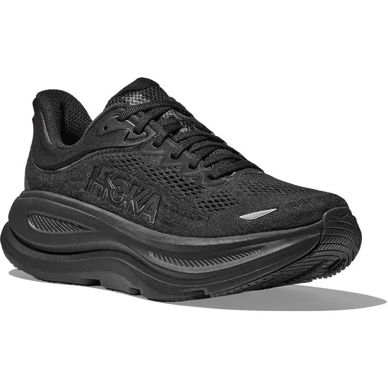 HOKA Bondi 9 Black/Black 1162011 BBLC Men (LF)