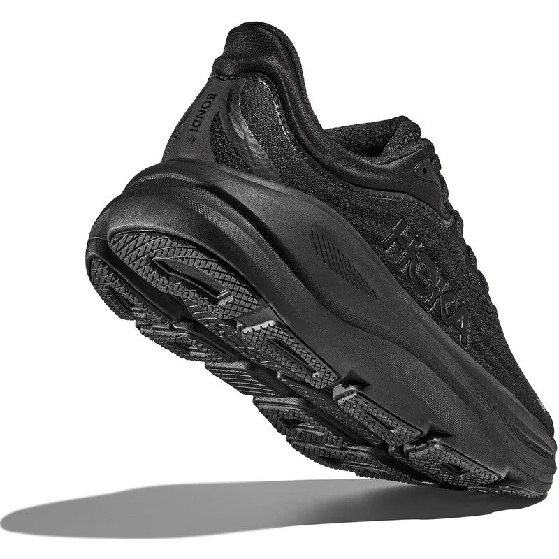 HOKA Bondi 9 Black/Black 1162011 BBLC Men (LF)