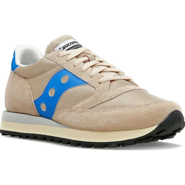 Jazz 81 Sneaker (Tan   Royal)