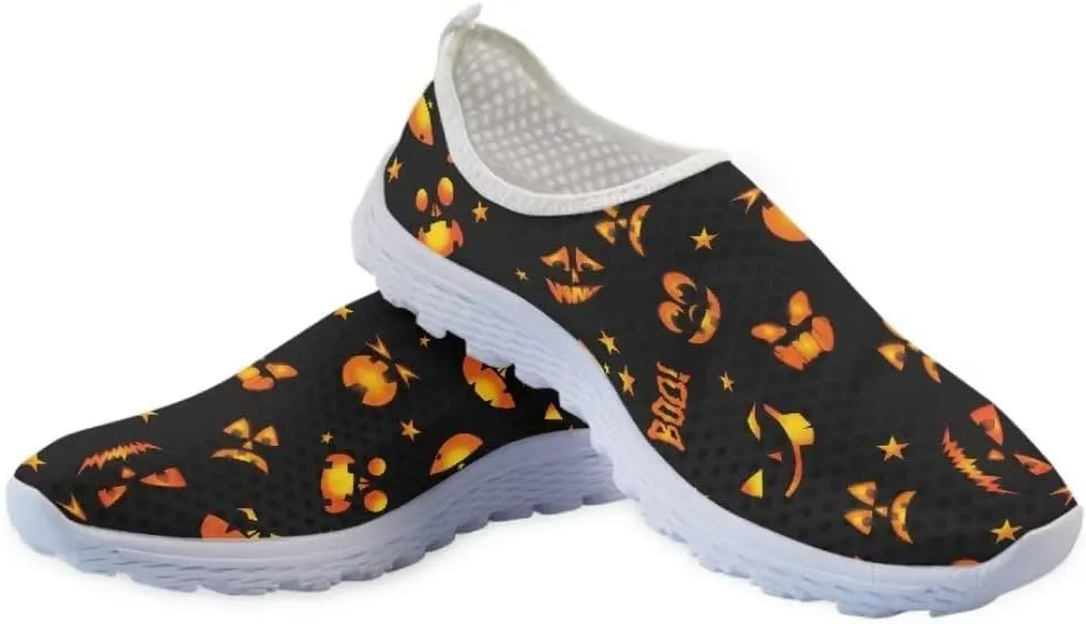 Jeiento Non Slip Running Shoes for Women Men,Thanksgiving Shoes,Lightweight Breathable Comfort Footwear Trainers Mesh Shoes