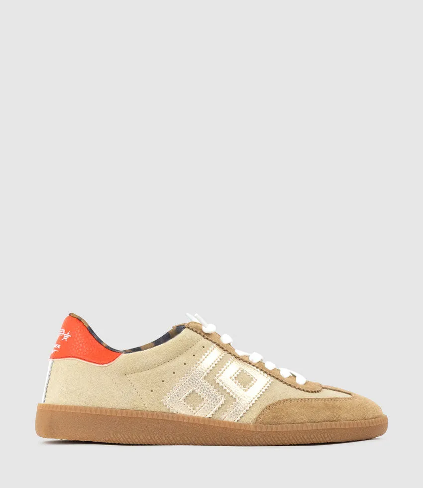 JESTER Sneaker in Sand Combo