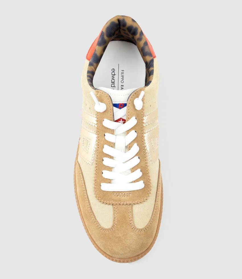 JESTER Sneaker in Sand Combo