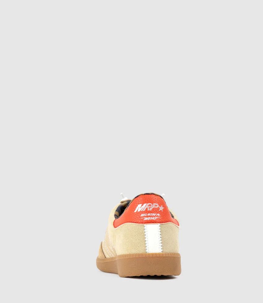 JESTER Sneaker in Sand Combo