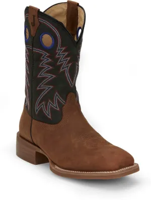 Justin Men's Show Stopper 11" Wide Square Western Boot