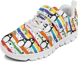Kids Athletic Sneakers for Girls Boys Slip On Shoes
