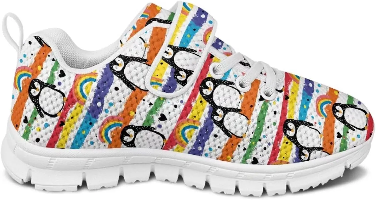 Kids Athletic Sneakers for Girls Boys Slip On Shoes