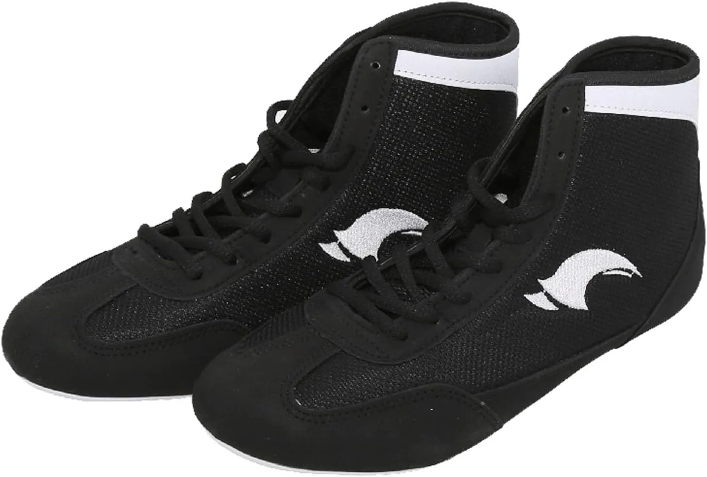 Kids Boys Boxing Shoes High Top Training Wrestling Shoes Long Boots Boxing Shoes Competition Training