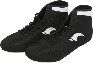 Kids Boys Boxing Shoes High Top Training Wrestling Shoes Long Boots Boxing Shoes Competition Training