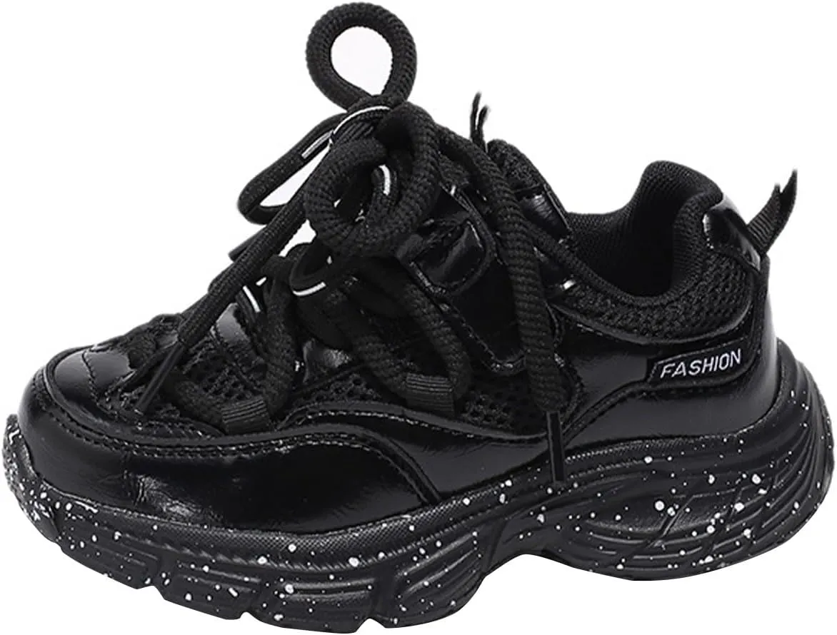 Kids Girls Chunky Walking Shoes Running Comfortable Tennis Athletic Gym Sneakers Fashion Soft Casual Size 4 Girls Shoes