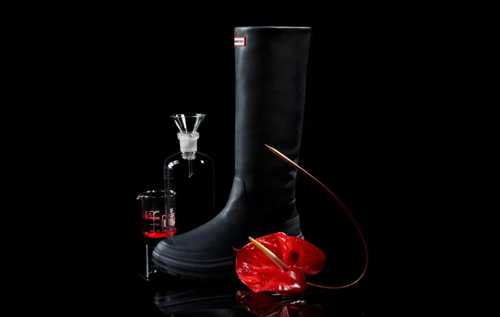 Killing Eve Limited-Edition Tall Chasing Boot in Black