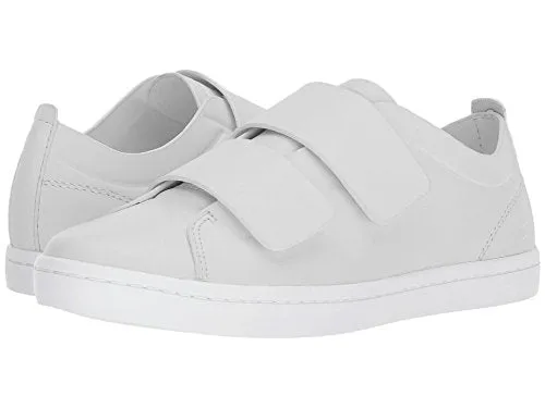 Lacoste Women's Straightset Double Strap Strap Caw Sneaker, Light Grey/White