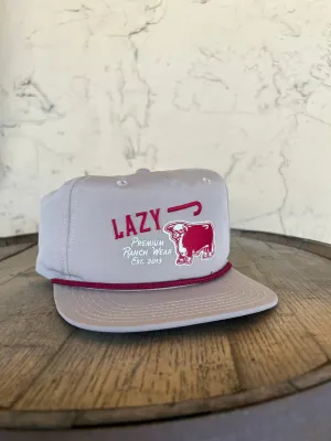 Lazy J Ranchwear Khaki Rope Cap