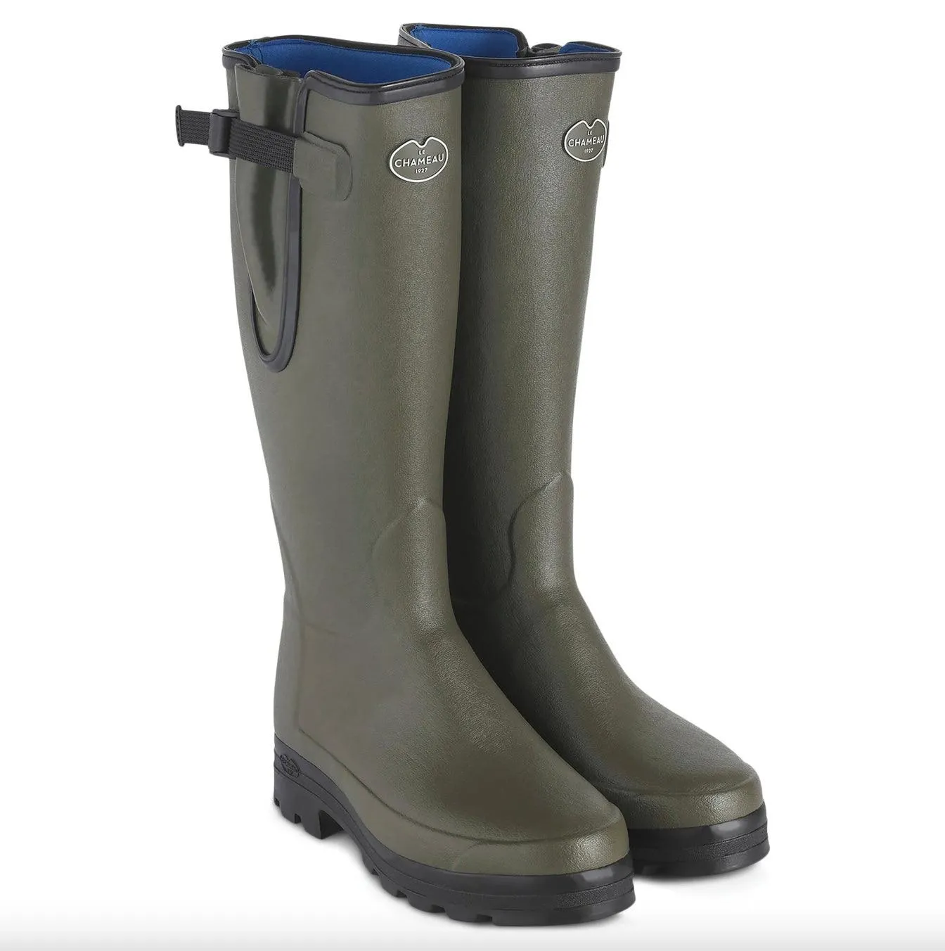 Le Chameau Mens Viezonord Neoprene - Vert Chameau