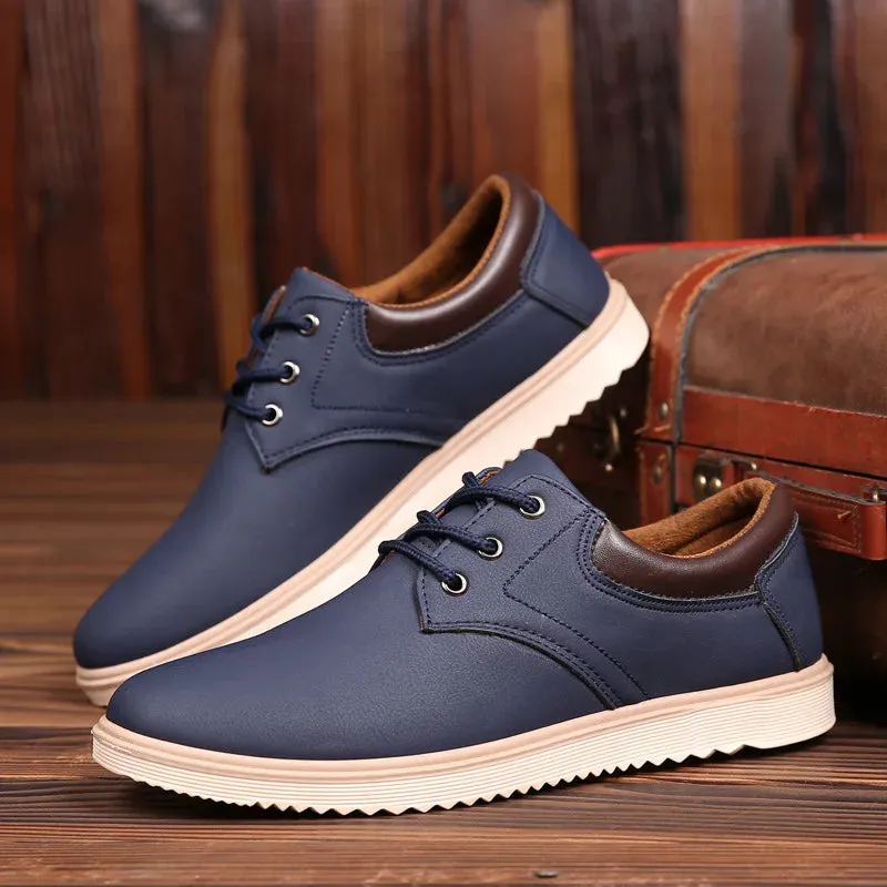 Leather Casual Comfortable Shoes