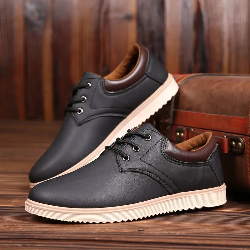 Leather Casual Comfortable Shoes