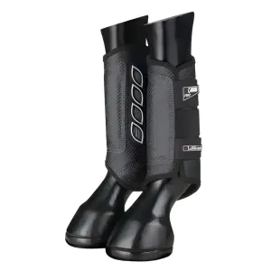 LeMieux Carbon Air XC Boots - Black Front