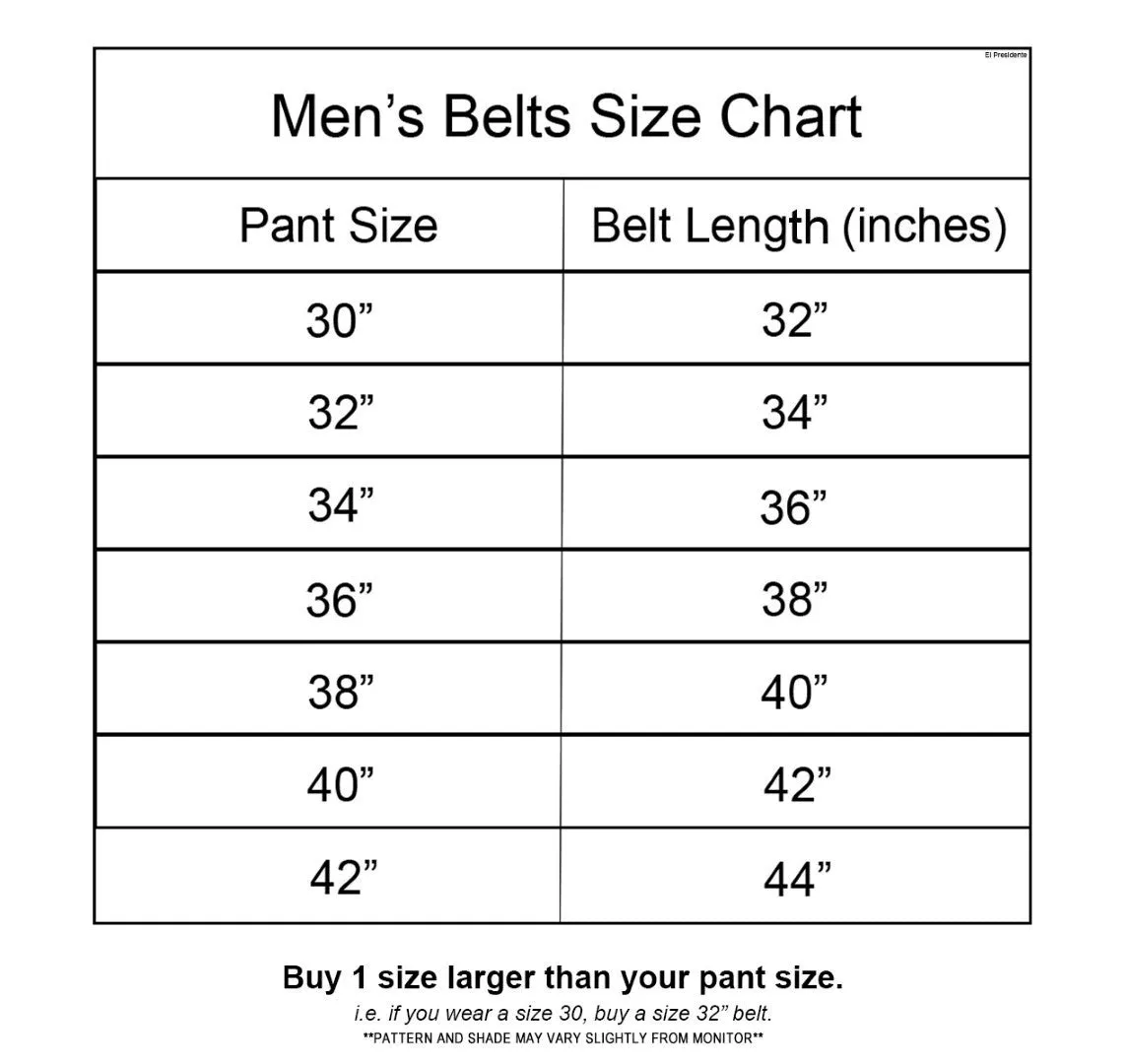 Light Brown Western Cowboy Belt Two Tone Leather - Rodeo Buckle