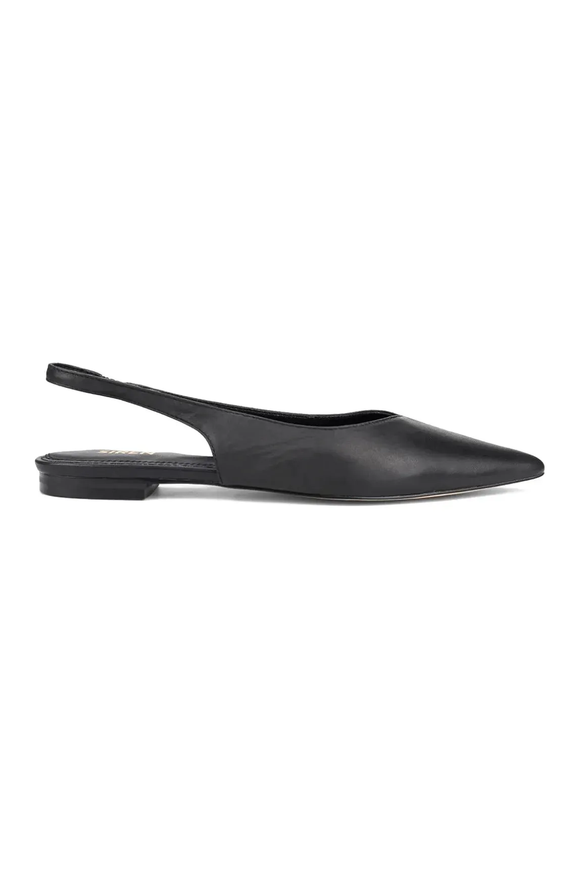 Lorie Slingback Flat Black