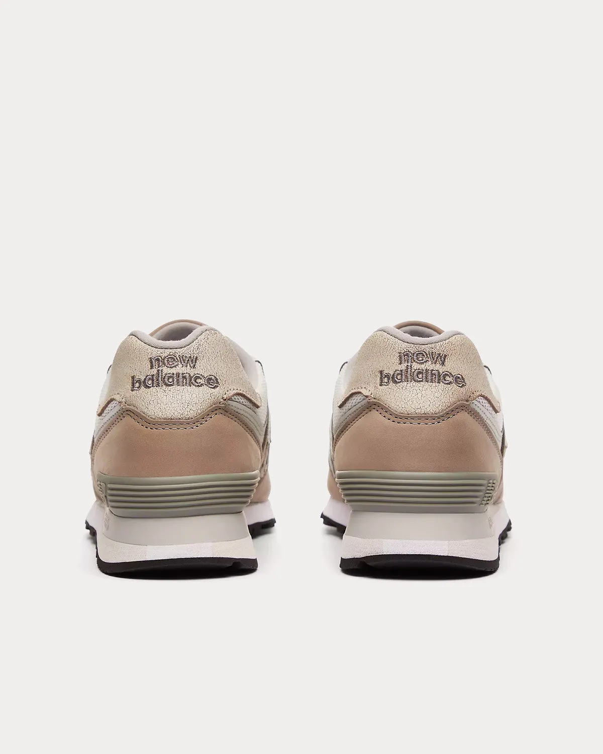 MADE in UK 576 Flint Grey / Star White / Toasted Nut Low Top Sneakers