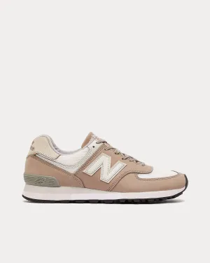 MADE in UK 576 Flint Grey / Star White / Toasted Nut Low Top Sneakers