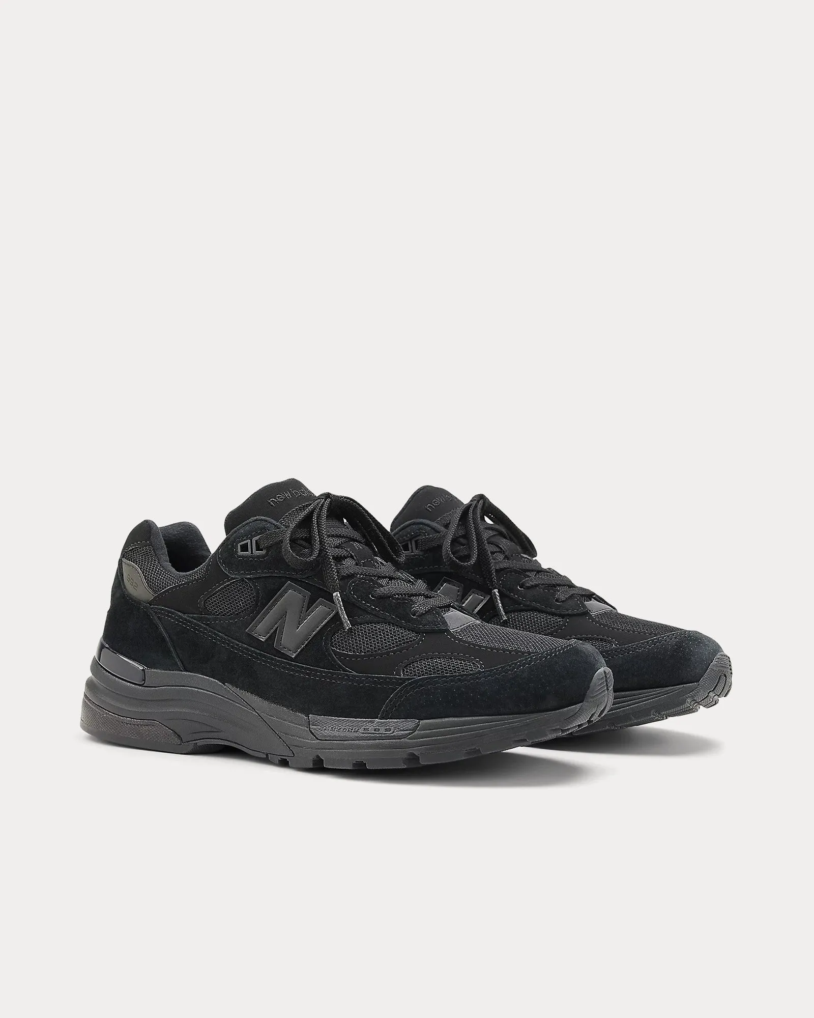 Made in USA 992 Core Black Low Top Sneakers