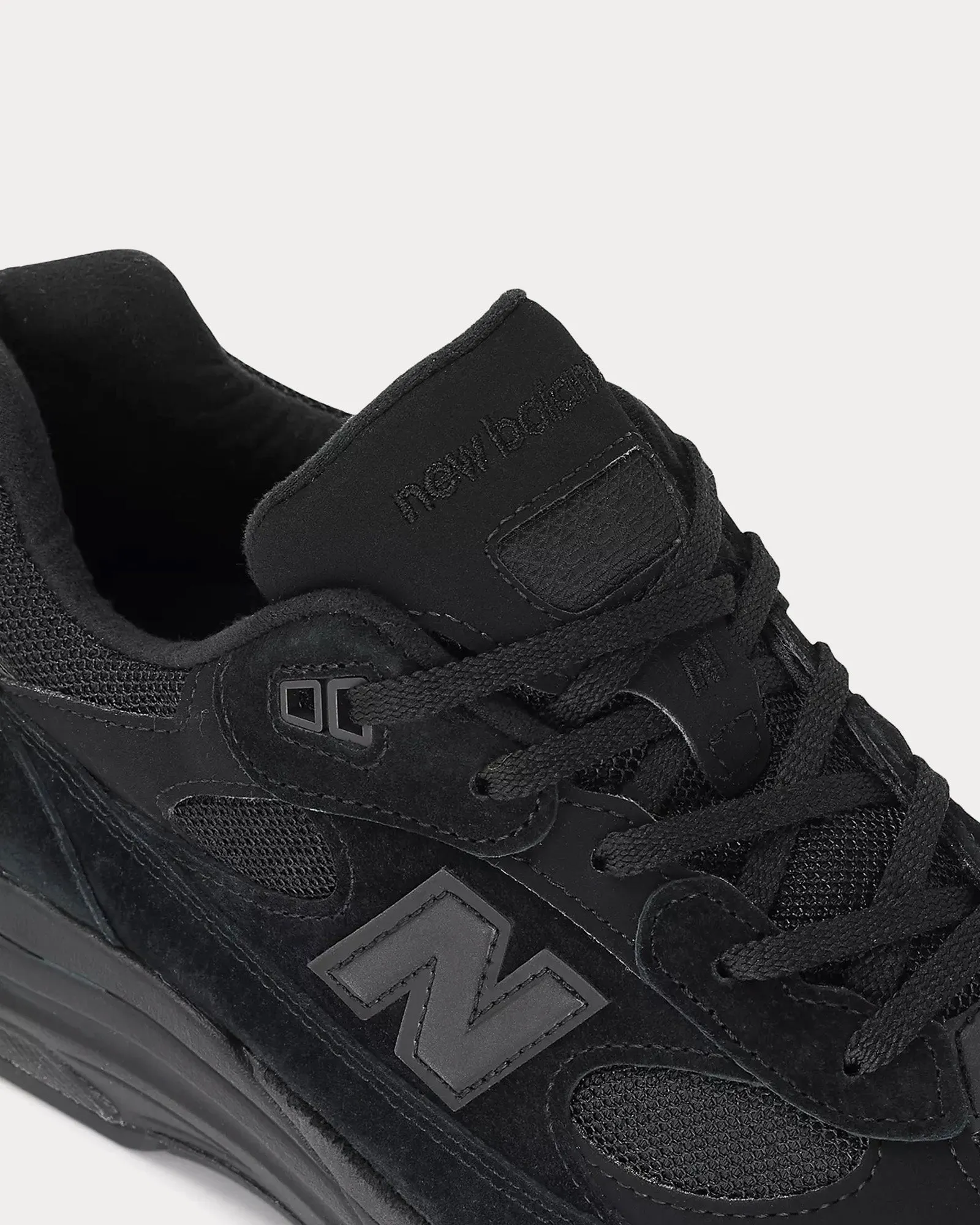 Made in USA 992 Core Black Low Top Sneakers