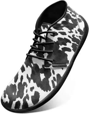 Men's Road Running Shoes Anima Print Wide Toe Shoe Classic Low Top Zero Drop Sneaker Lightweight Minimalist Sneakers