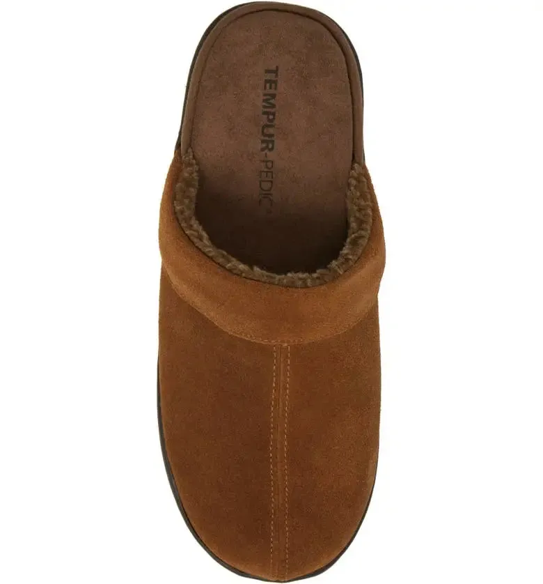 Men’s Tempur-Pedic Lonny – Ultra-Cushioned Scuff Slipper for Cozy Comfort