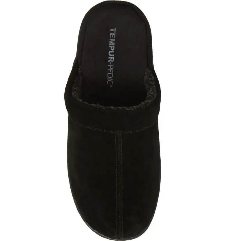 Men’s Tempur-Pedic Lonny – Ultra-Cushioned Scuff Slipper for Cozy Comfort