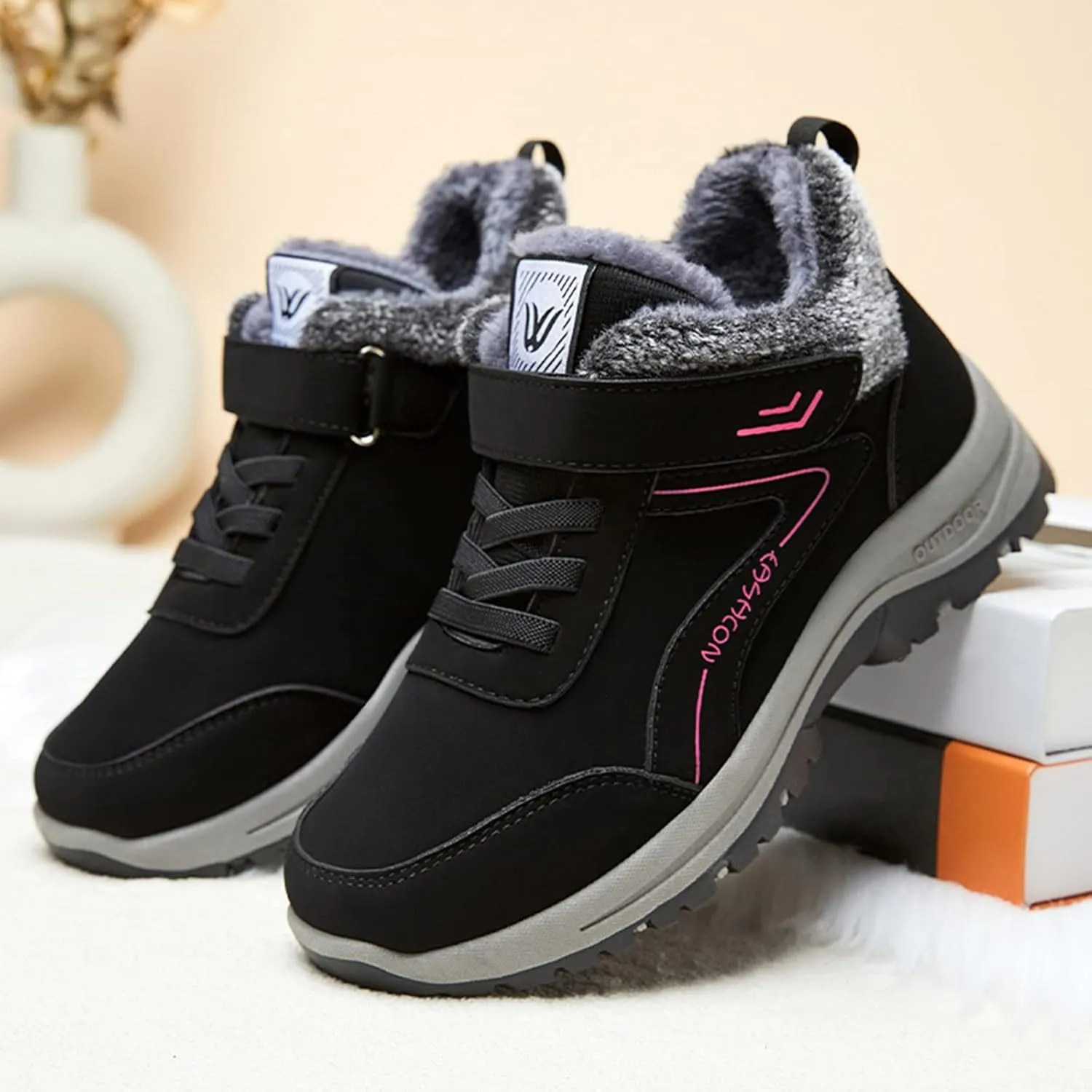 Men's Work Boots Soft Toe Hiking Sneakers Shoes Slip On Womens Working Shoes Nonslip Lightweight Outdoor Botas Mid Ankle Work Casual Hike Grounded Footwear