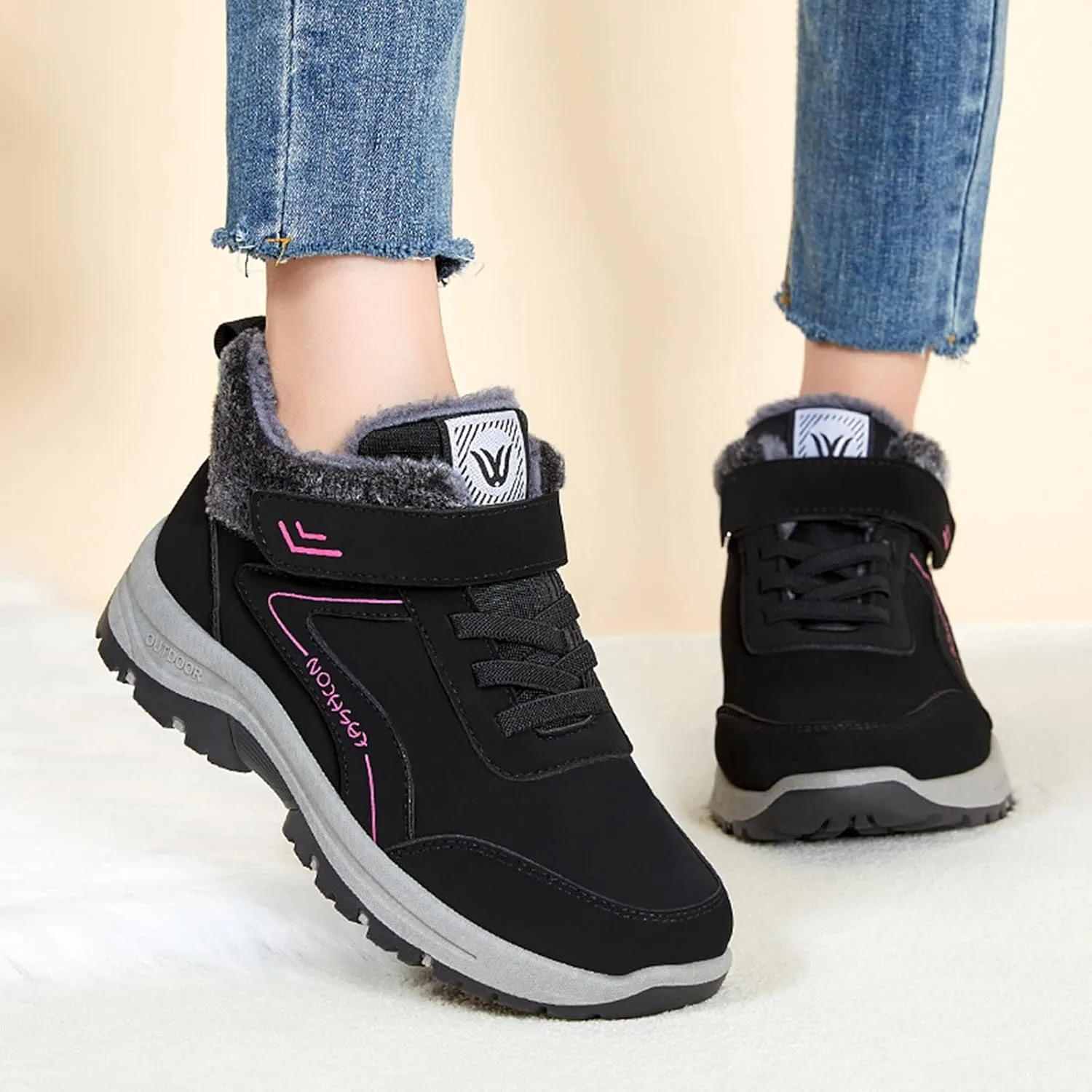 Men's Work Boots Soft Toe Hiking Sneakers Shoes Slip On Womens Working Shoes Nonslip Lightweight Outdoor Botas Mid Ankle Work Casual Hike Grounded Footwear