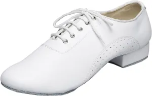 Minishion Men's TH173 Lace-up Comfortable Leather Wedding Ballroom Latin Taogo Dance Shoes