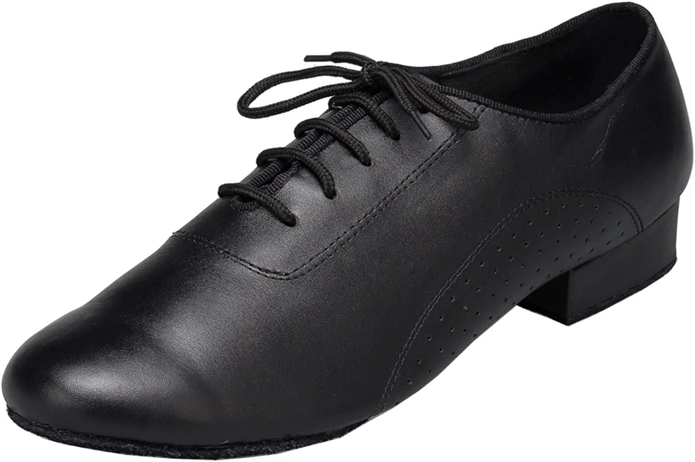 Minishion Men's TH173 Lace-up Comfortable Leather Wedding Ballroom Latin Taogo Dance Shoes
