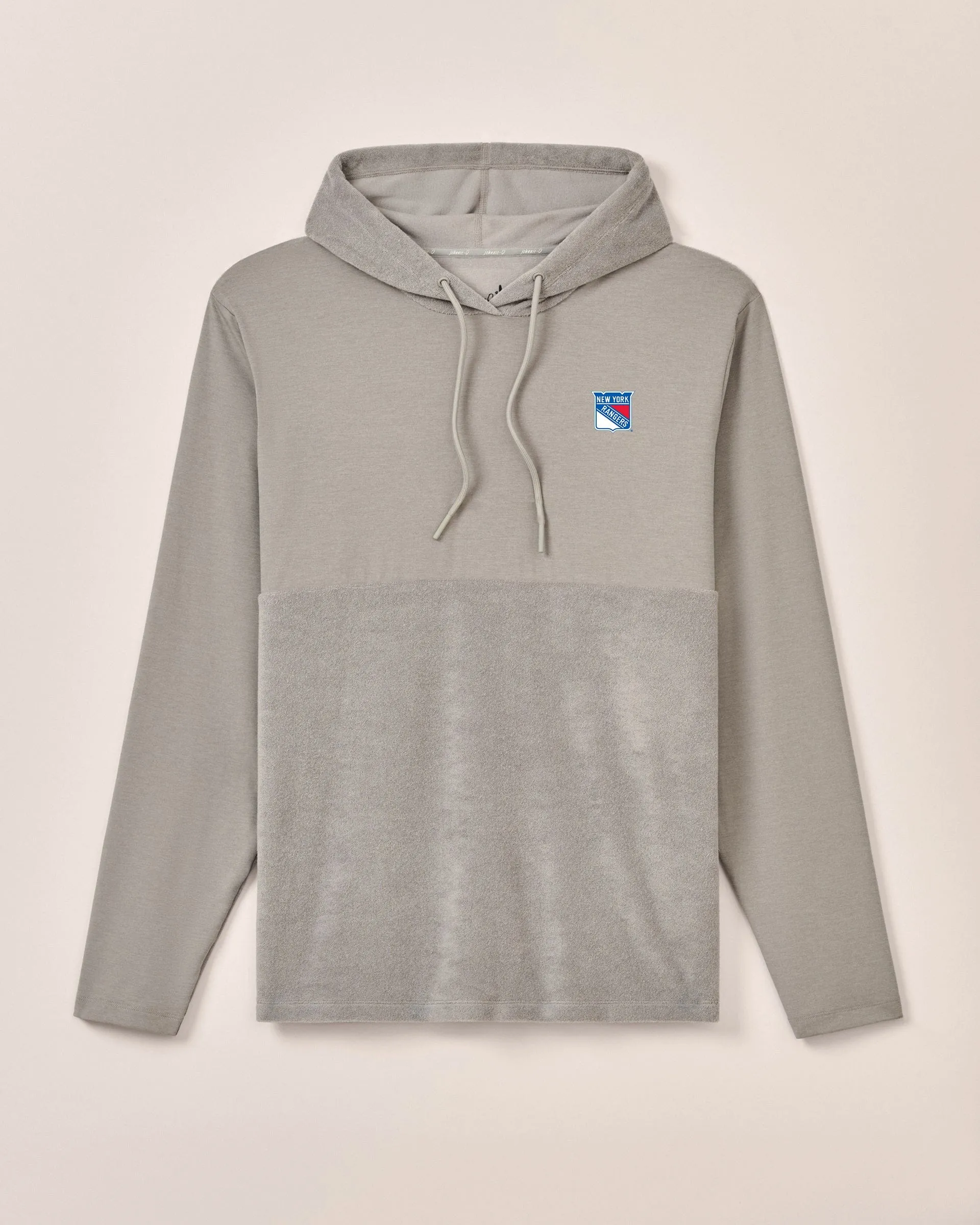 New York Rangers Haggard Mixed Media Hoodie
