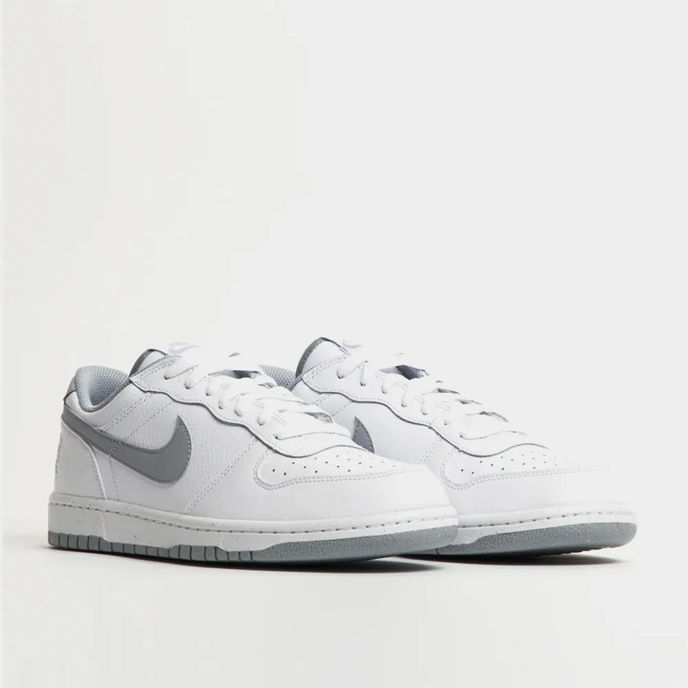Nike Mens Big Low Sneaker White/grey _ 183081 _ White