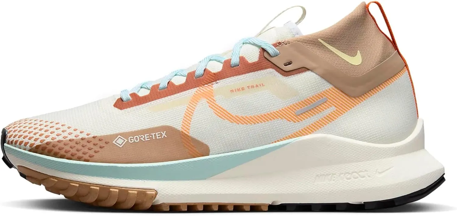 Nike Men's Trail Running Shoe (Pale Ivory/Sail/Jade Ice/Bright Mandarin, US Footwear Size System, Adult, Men, Numeric, Medium, 9)