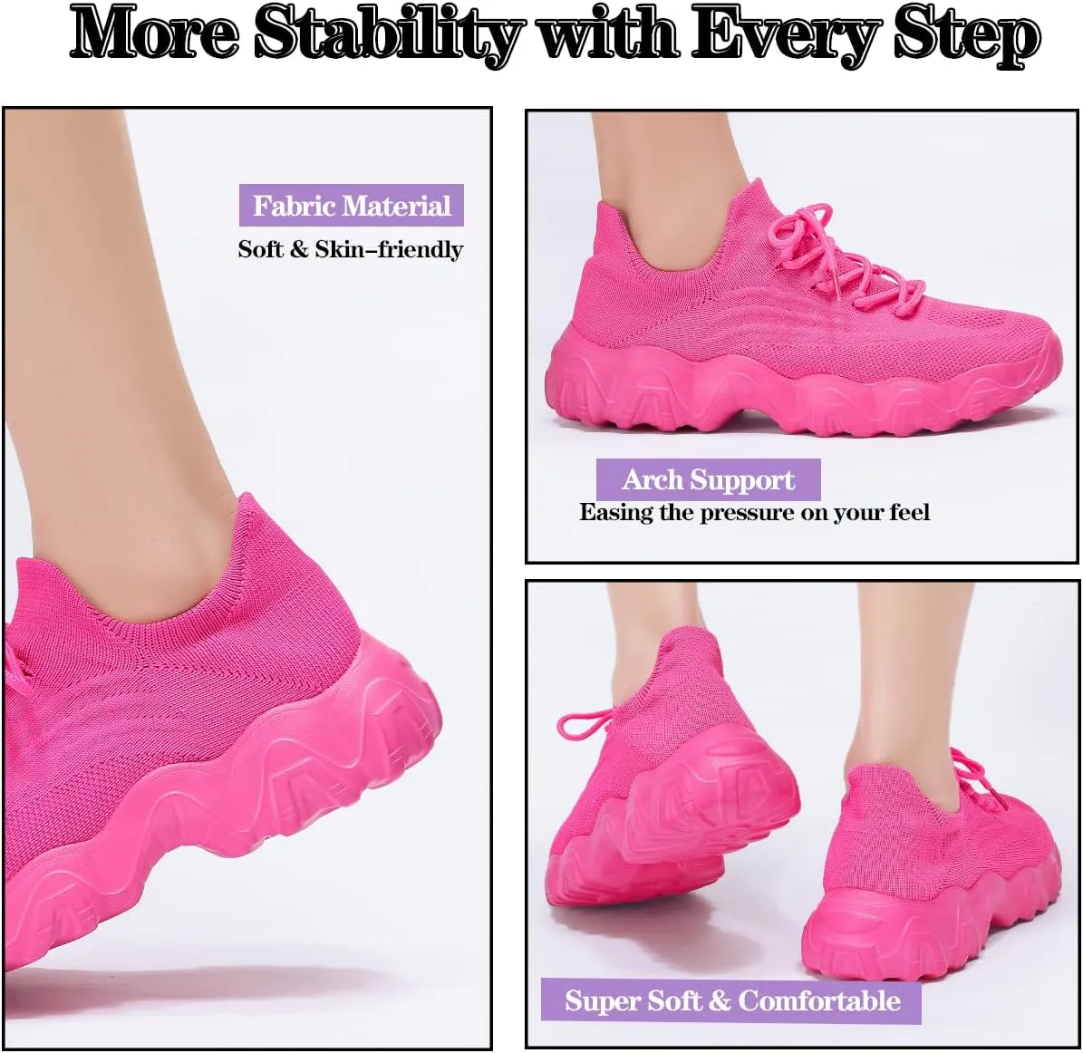 Nurse Babe Ortho Pro Shoes for Women,Simply Snug Shoes,Women's Orthopedic Breathable Classic Lace Up Low Top Sneakers